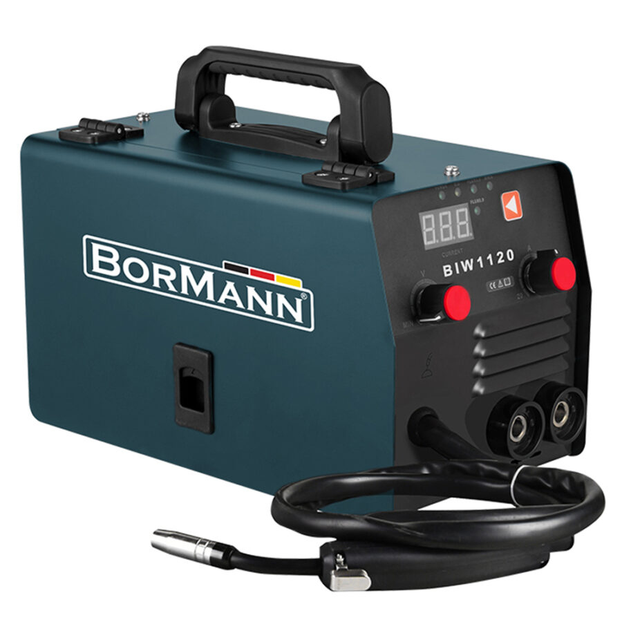 BORMANN BIW1120 ΗΛΕΚΤΡΟΚΟΛΛΗΣΗ MIG/MMA 120A, 60%, ΝΟ GAS, 450gr ΚΟΥΛΟΥΡΑ (0,8-0,9mm)