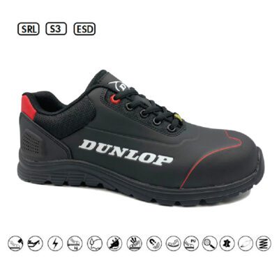 DUNLOP ΠΑΠΟΥΤΣΙΑ MATT ΜΑΥΡΟ S3 SRL ESD