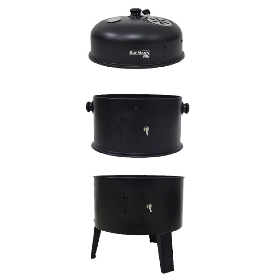 BORMANN ELITE BBQ1970 ΨΗΣΤΑΡΙΑ ΚΑΡΒΟΥΝΟΥ / ΚΑΠΝΙΣΤΗΡΙ 2 ΣΕ 1 Φ37,5