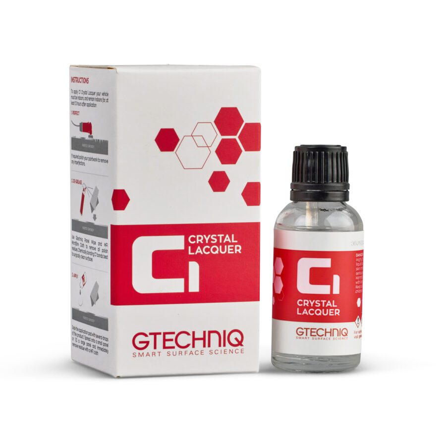 GTECHNIQ C1_0.05 ΚΕΡΑΜΙΚΗ ΕΠΙΣΤΡΩΣΗ 5 ΕΤΙΑΣ, CRYSTAL LACQUER (50ML)