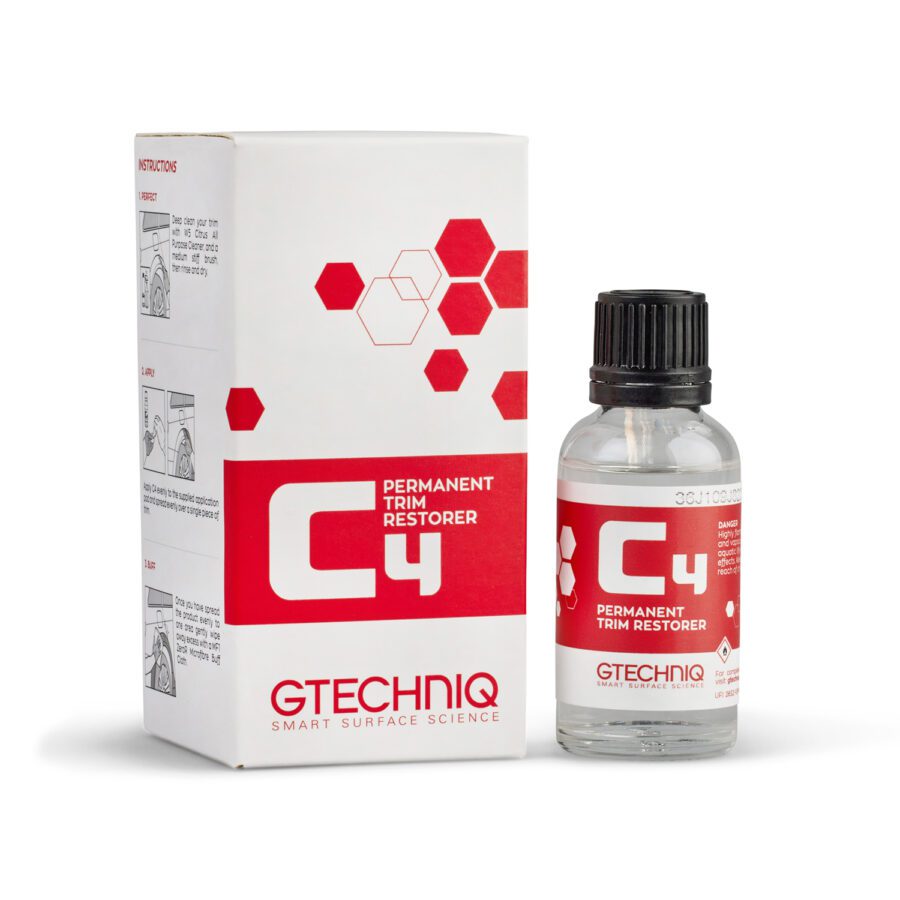 GTECHNIQ C4 ΚΕΡΑΜΙΚΗ ΕΠΙΣΤΡΩΣΗ ΓΙΑ ΠΛΑΣΤΙΚΑ, PERMANENT TRIM RESTORER