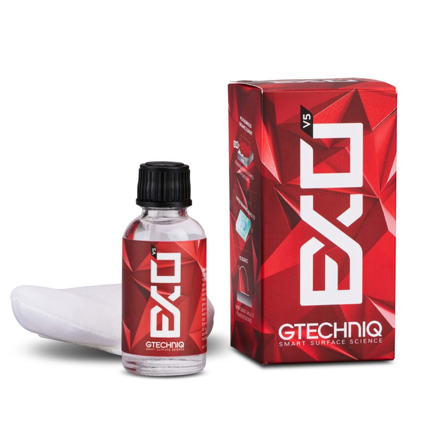 GTECHNIQ EXO_0.05 ΚΕΡΑΜΙΚΗ ΕΠΙΣΤΡΩΣΗ 18 - 24 ΜΗΝΕΣ, EXOv5 ULTRA DURABLE HYDROPHOBIC COATING (50ML)